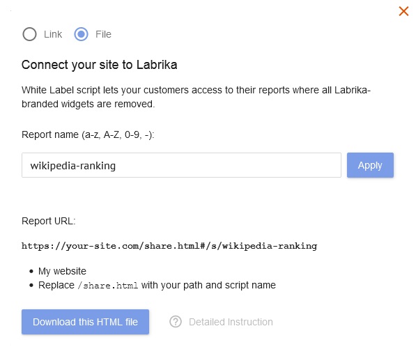 रिपोर्ट नाम उदाहरण